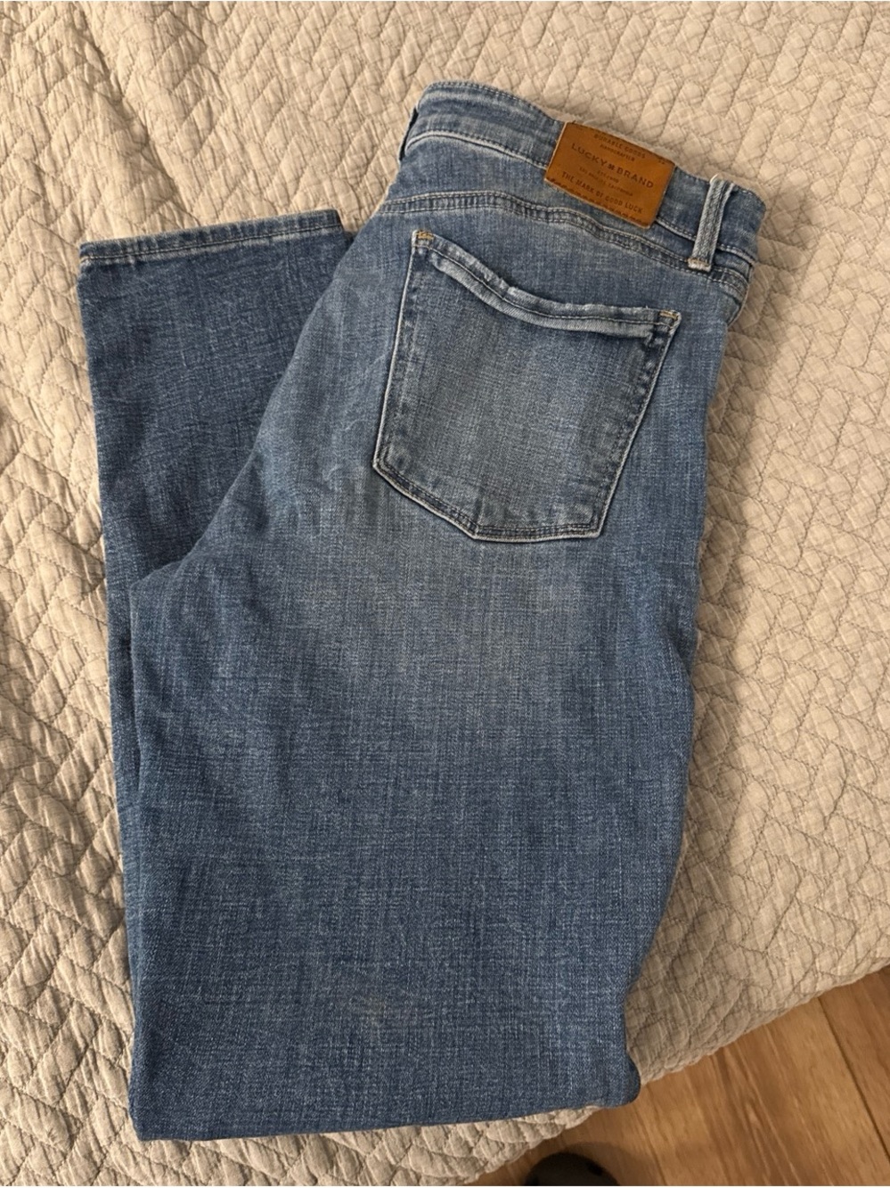 Lucky Brand Women's Skinny Jeans in Light Blue Wash